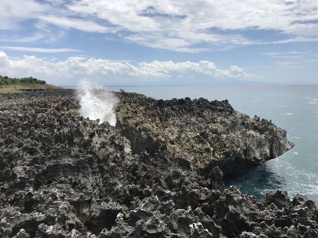 ‘Waterblow’ at Nusa Dua, Bali