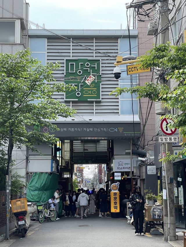 望遠市場🇰🇷地元の方にも大人気‼︎