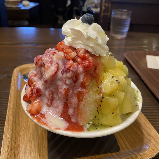 神戸市西区！トリプル氷（桃キウイ冷凍いちご）大行列でも食べたいかき氷！本当に美味しい