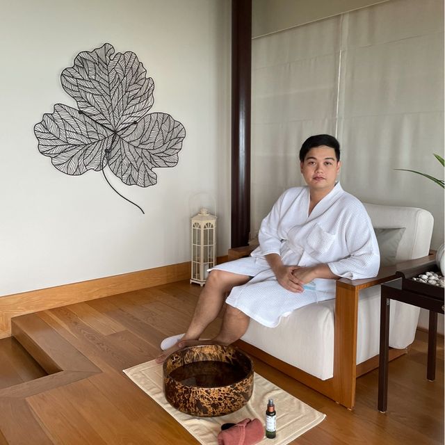ประสบการณ์นวดสปา @ Conrad Samui