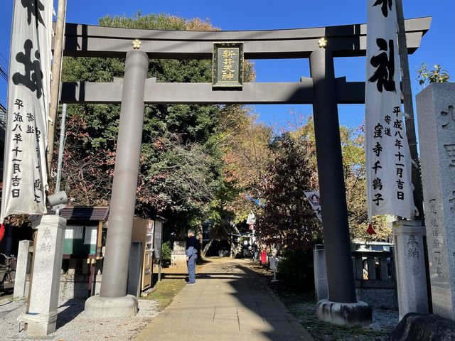 【東京都/新井天神北野神社】参拝者を温かく迎え入れてくれる神社