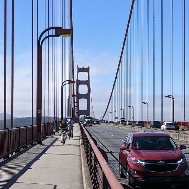 Beautiful bridge in the Bay Area 