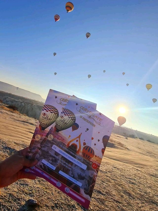 Only Sky is the Limit at Cappadocia, Turkey🎈