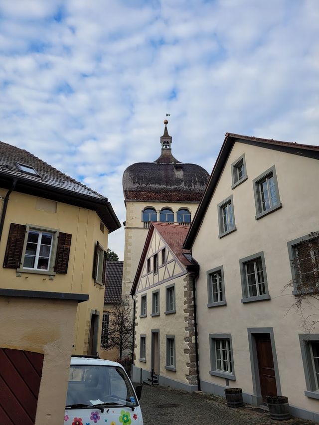 Historical landmark in Bregenz, Austria