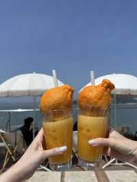 韓国【仁川】ここは済州島！？🧡海が見えるリゾートカフェ🏝️
