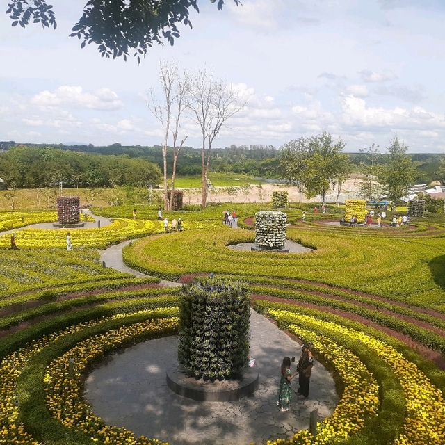 Rayong Thailand Beautiful Flower Garden