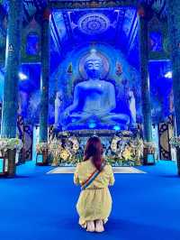 Stunning Blue Temple In Thailand 💙