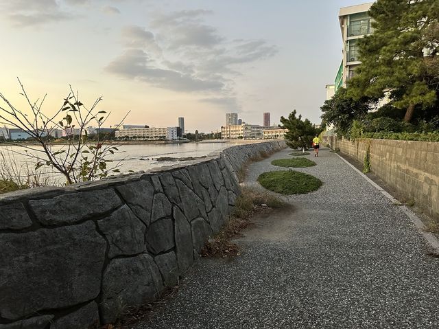 福岡・名島。天然記念物『名島帆柱石』と『名島海岸』