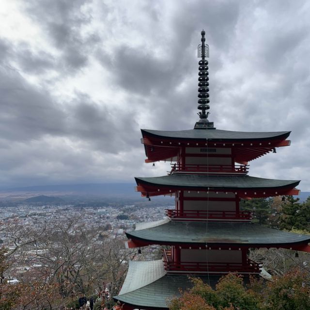 新晉網紅景點「新倉山淺間公園」