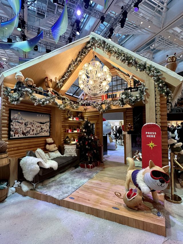 ❄️中環置地廣場-以雪地為主題既聖誕佈置🎄