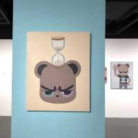 Arts exhibition “หมีนักเย้ยหยัน”