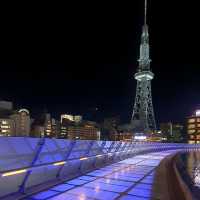 夜之愛知，名古屋電視塔與綠洲21