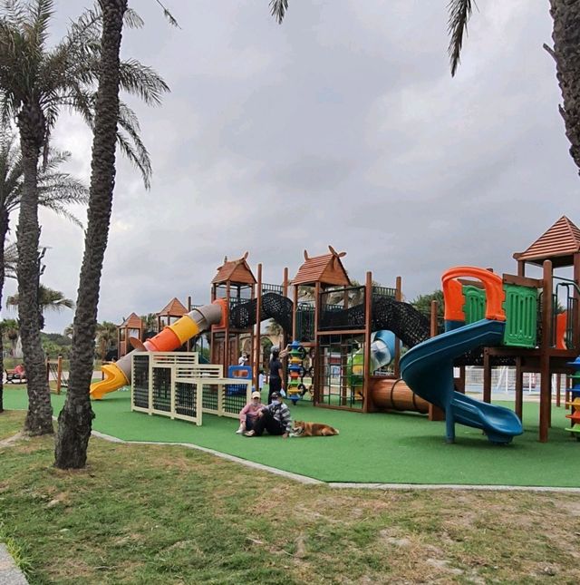 設備豐富海景無敵的花蓮公園