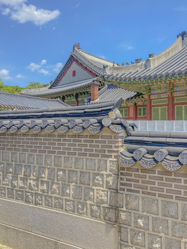 한복 입고 궁궐 걷기, 서울 창덕궁❤️