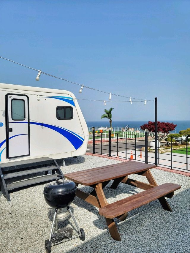 전객실 오션뷰 리조트감성 포항 포에스카라반🏝
