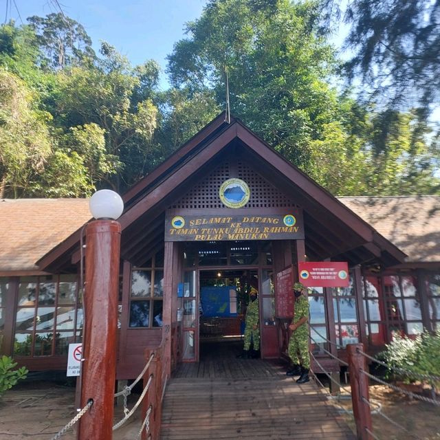 Manukan Island in Sabah Malaysia
