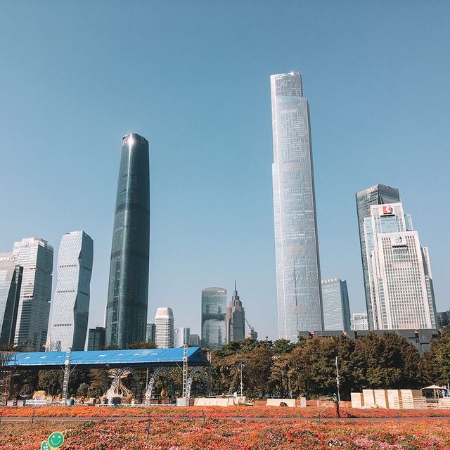 遊廣州📍在海心沙近距離打卡消防車