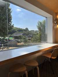 韓国【水原】韓屋ビューが綺麗なオシャレカフェ