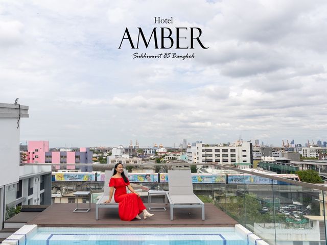 Hotel Amber Sukhumvit 85 ที่พักสวยทำเลดี