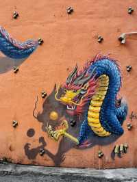 The colours of George Town, Penang 