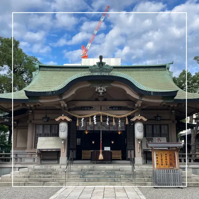 【大阪府】旅行安全の神様を祀る坐摩（いかすり）神社
