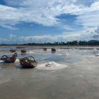 Kampot salt fields 