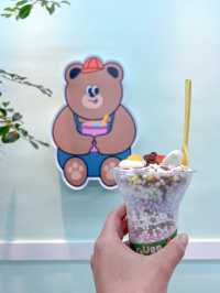 여러가지 맛의 구슬 아이스크림을 즐길 수 있는 구르르🐻