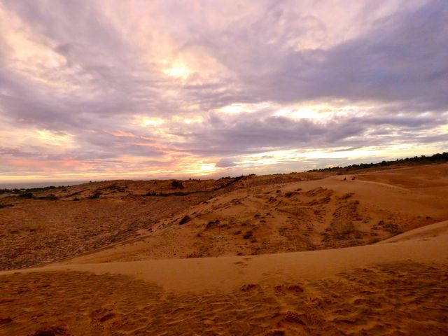 The Breathtaking Red Sand Dune in Vietnam