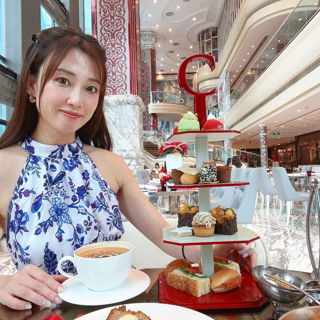 【ベトナム🇻🇳】6つ星ホテルのアフタヌーンティー🫖
