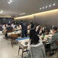 市庁駅にオープンした大邱で人気なカルグクス屋