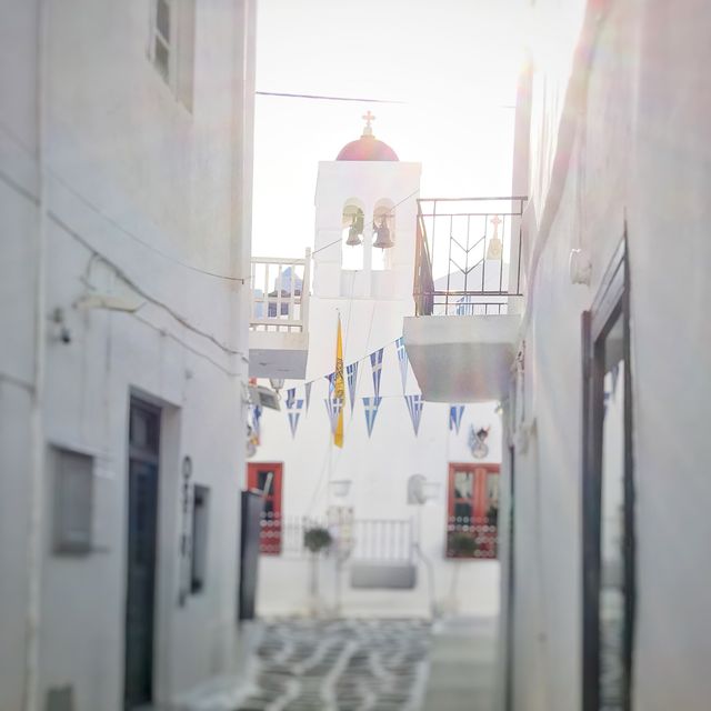 エーゲ海のミコノス島