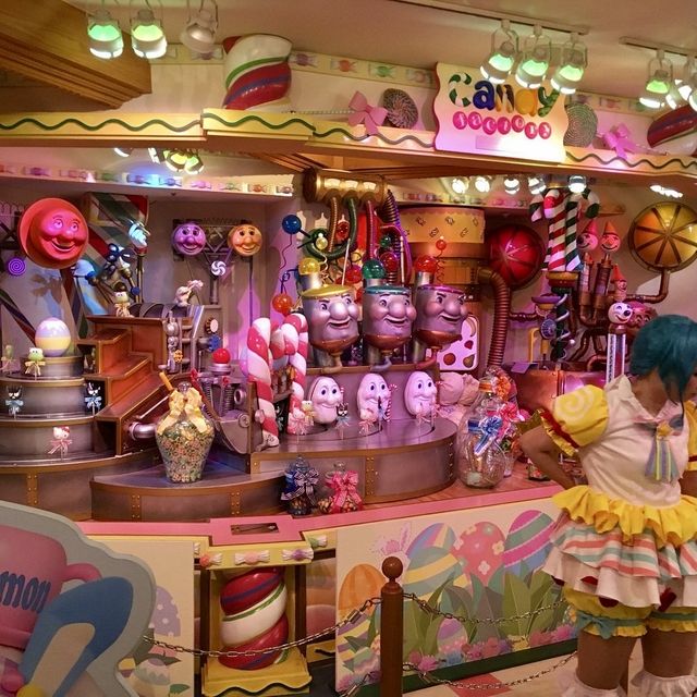 Indoor experience at Sanrio Puroland