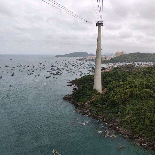 越南富國島 世界最長纜車