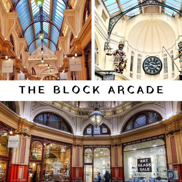 A heritage : The Block Arcade 