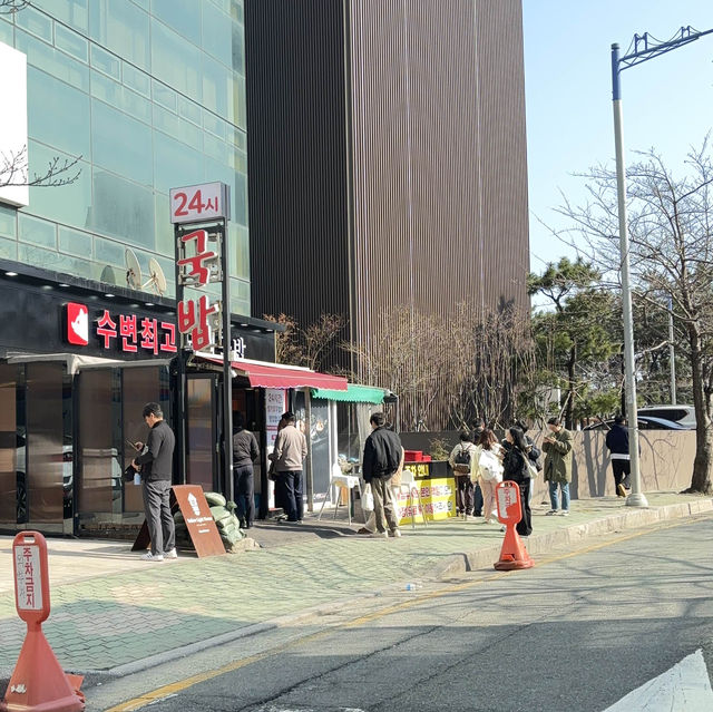 【広安里/プサン】大行列のテジクッパ人気店
