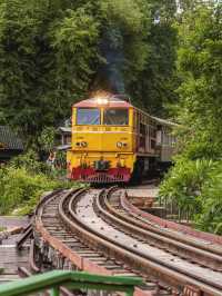 ถ้ำกระแซ ทางรถไฟสายมรณะ แลนด์มาร์คกาญจนบุรี 🚂