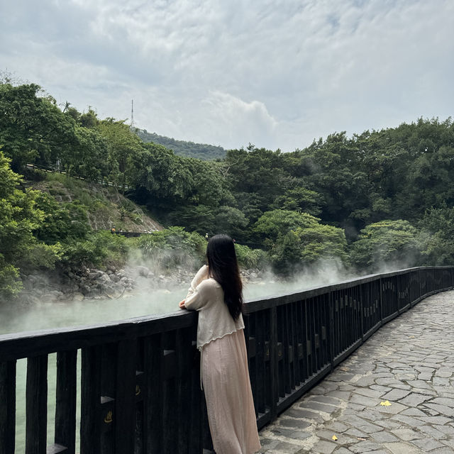 대만 신비로운 온천 지열곡 ! 단수이와 묶어가기 좋아요 💛