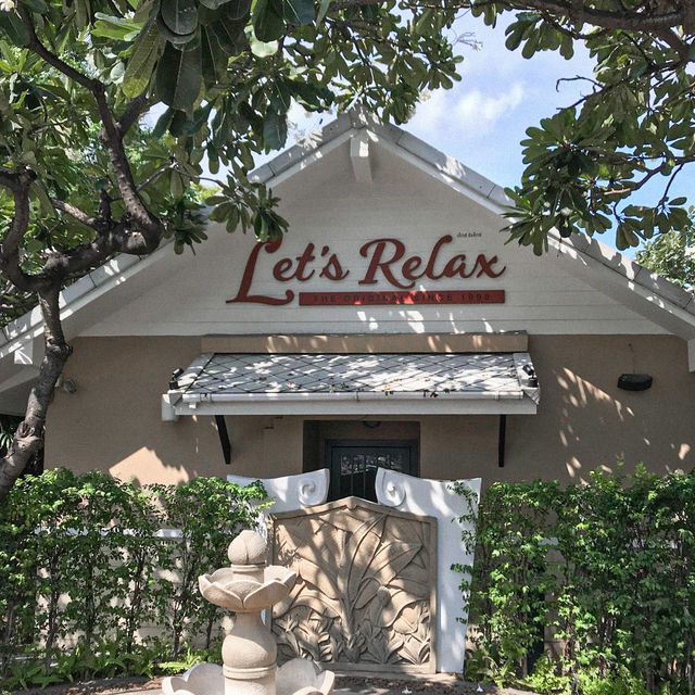 LET’s Relax Spa | สปาสุดฟินด้วยศาสตร์หินร้อน
