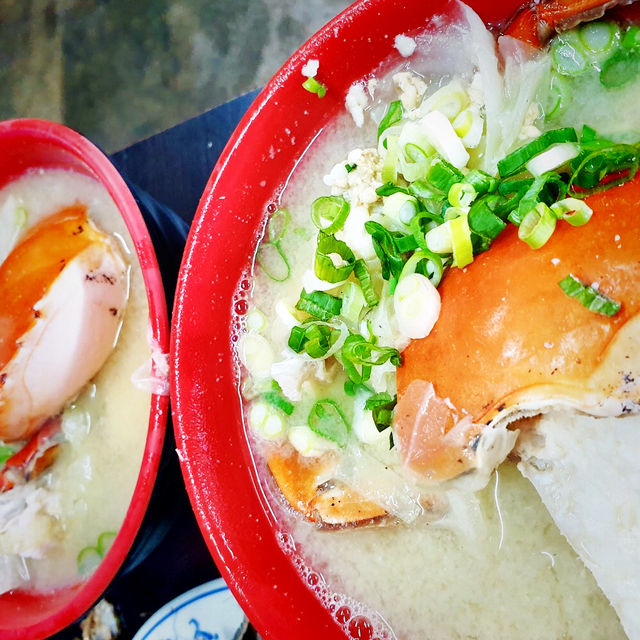 臺南探店 螃蟹粥 阿美深海鮮魚湯