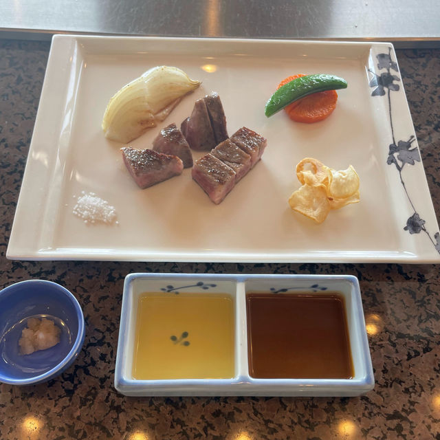 ハウステンボスが一望！天空の鉄板焼き🥩✨