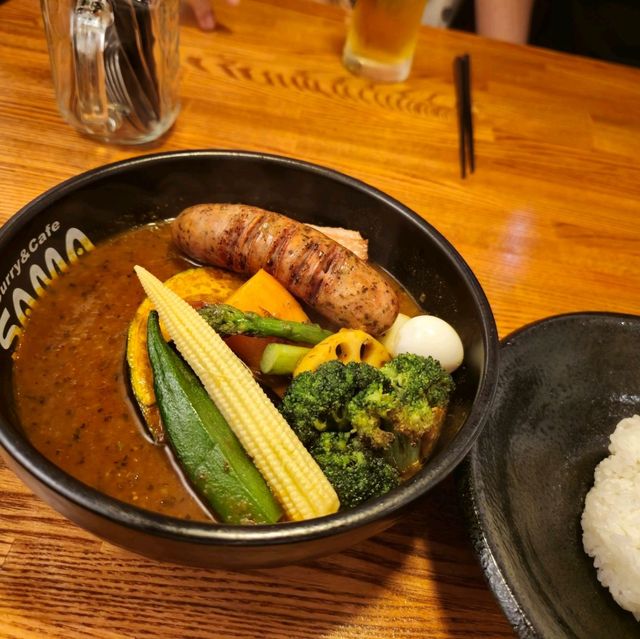 일본여행 스프카레 맛집 スープカレー SAMA