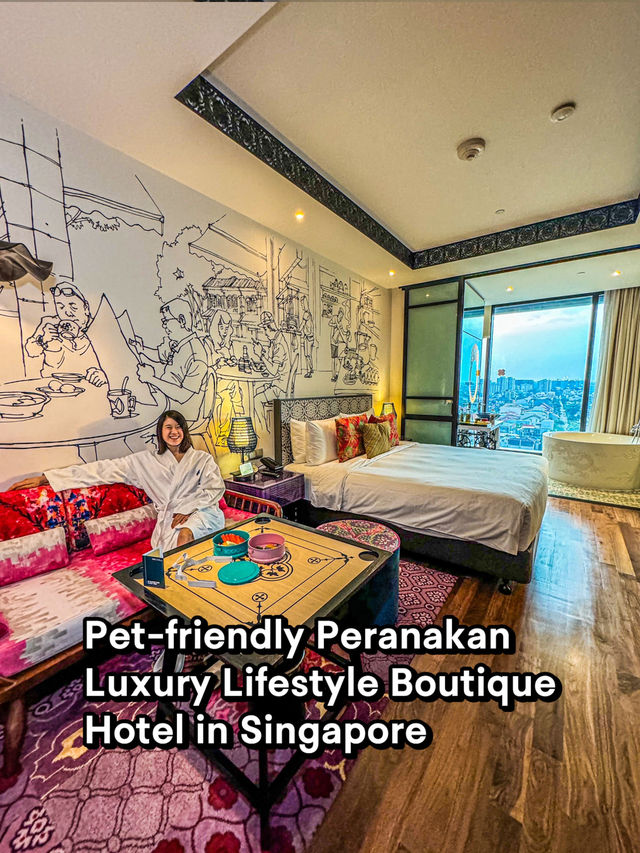 Pet-Friendly Peranakan-inspired Luxury Lifestyle Boutique Hotel in Singapore 🇸🇬 
