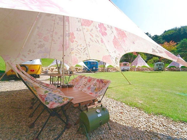 수영장이 있는 감성 글램핑🏕️