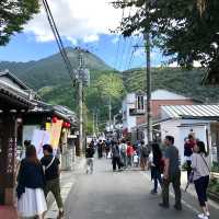 由布院金鱗湖-美麗風景，神秘鳥居，大分縣的代表景點。