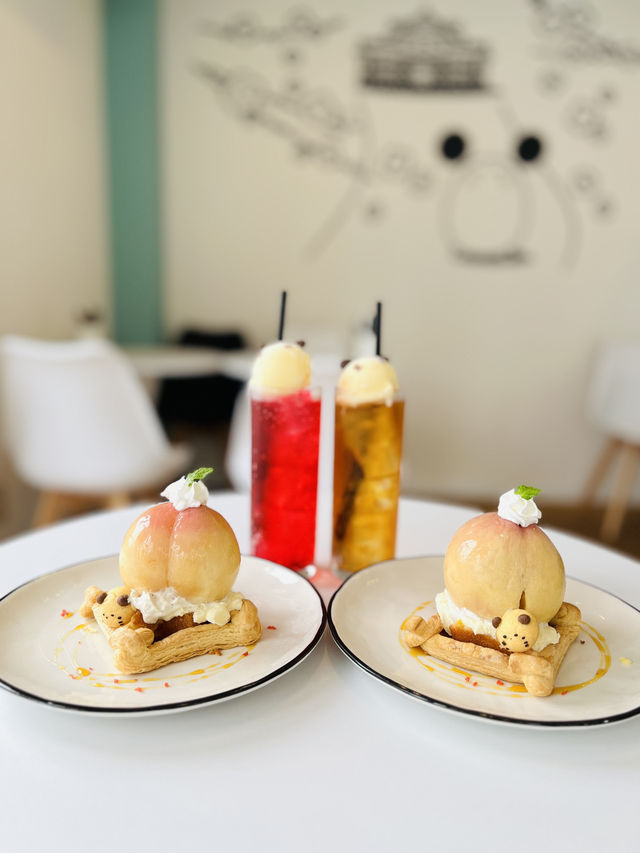 【福岡カフェ】あちこちにいるちゅー太が可愛いカフェ✨️