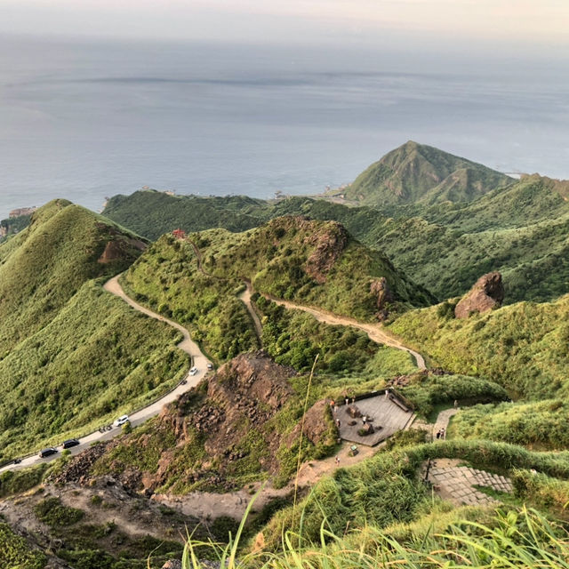 與夕陽共舞的茶壺山登山行