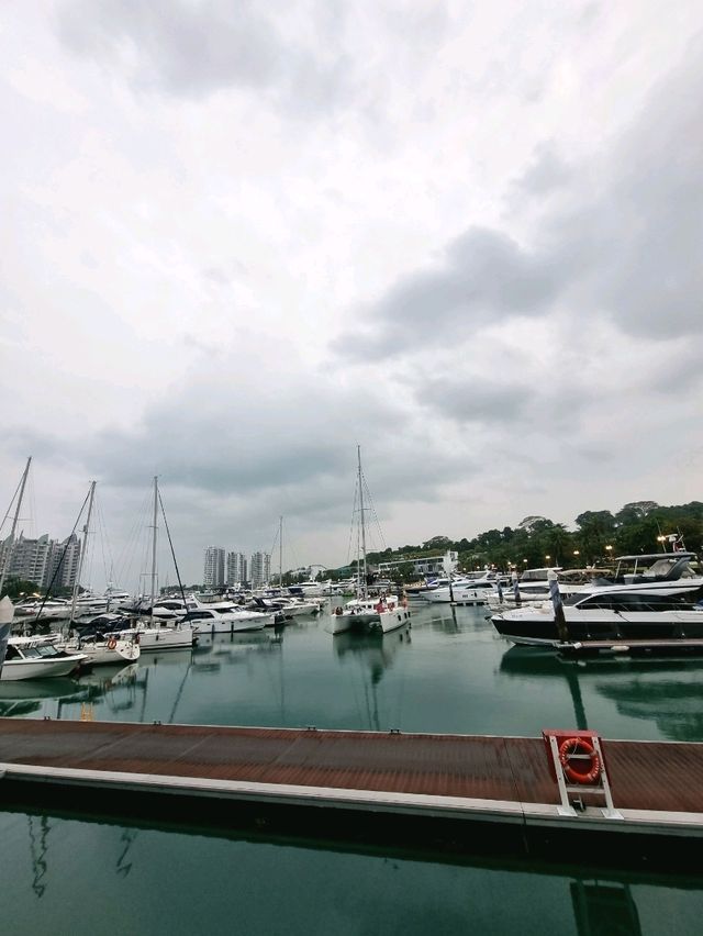 🇸🇬 Twilight View of Sentosa Cove