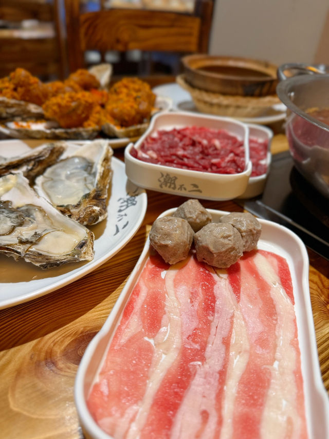 深圳必食 $198生蠔鮑魚鮮牛肉火鍋放題