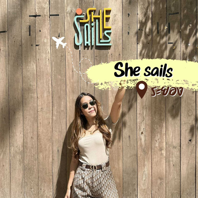 She sails คาเฟ่ลับริมทะเล Vibe ดีสุดๆ
