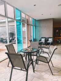 Chilling by the pool @ Lexis Suites Penang